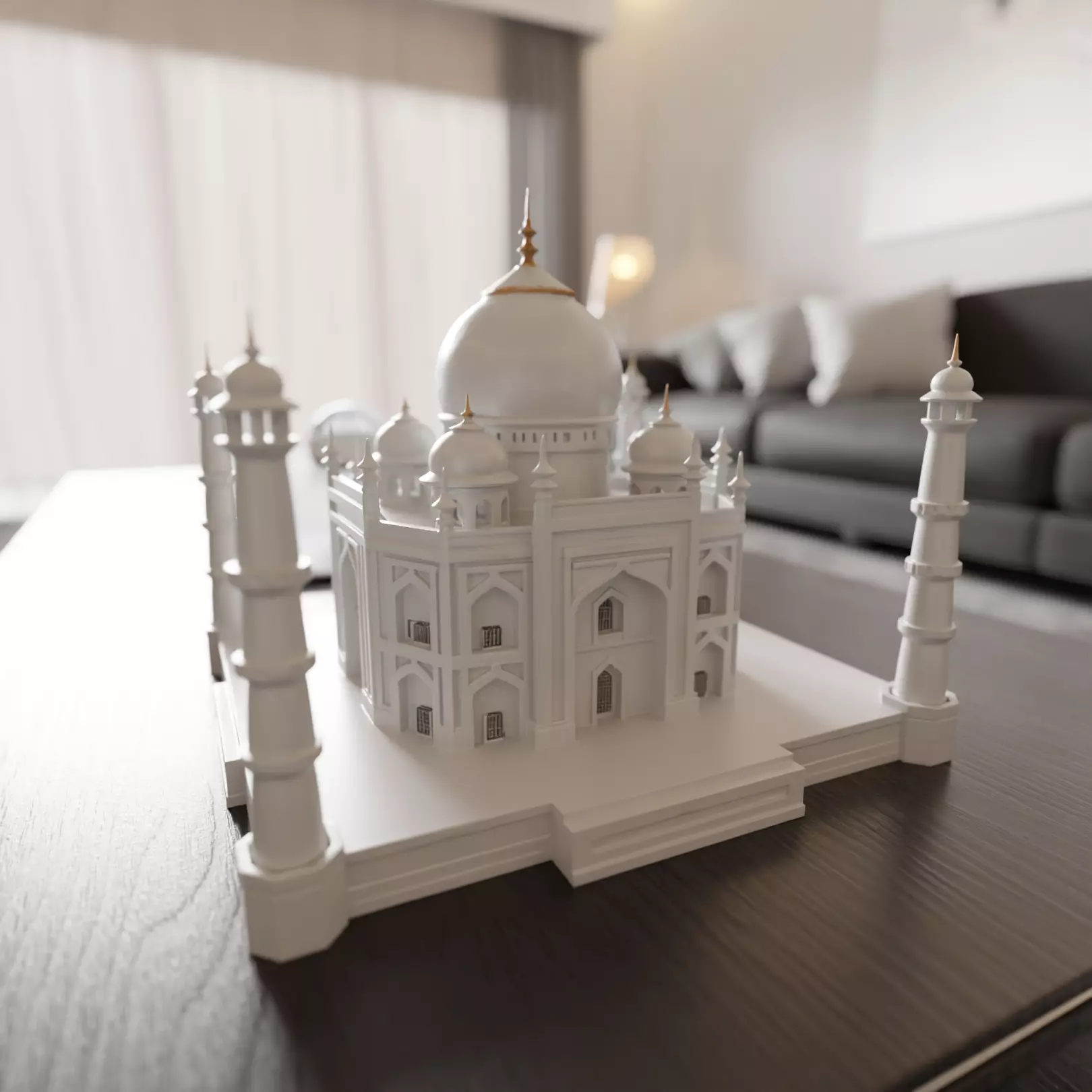 Taj mahal 3D print model_0
