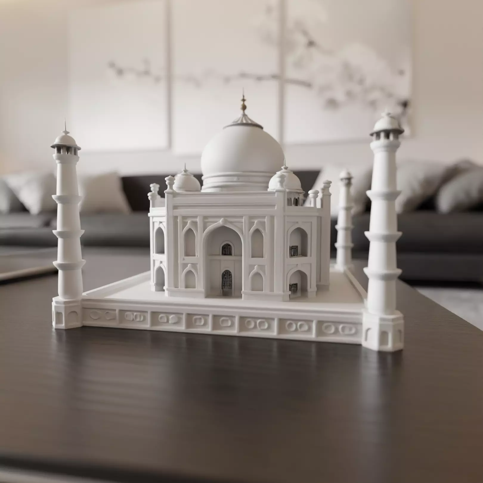 Taj mahal 3D print model_0
