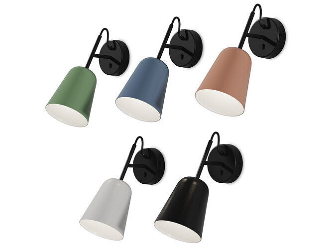 Wall lamp Faro Barcelona Studio 3D model