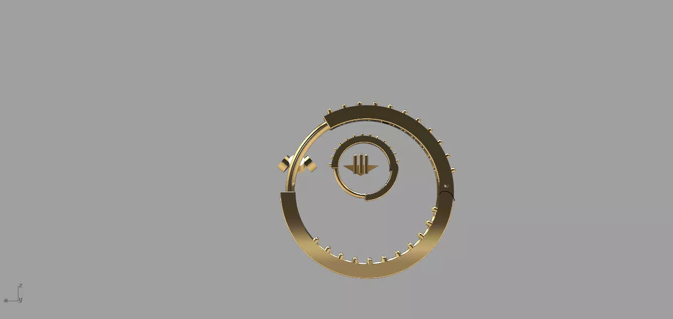 nor earring 3D print model