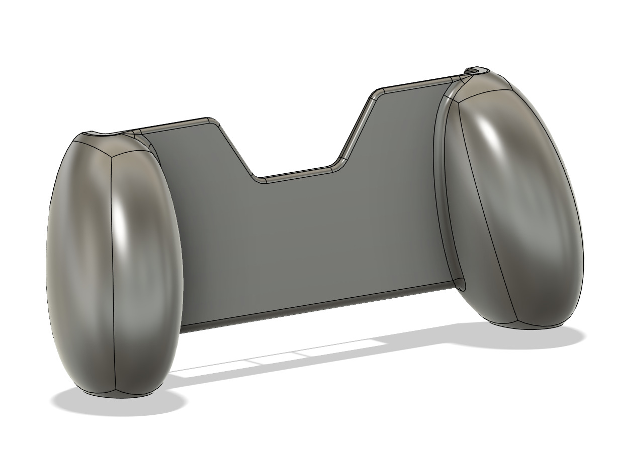 Retroid Pocket Flip 2 Comfort Grip Case 3D print model_3