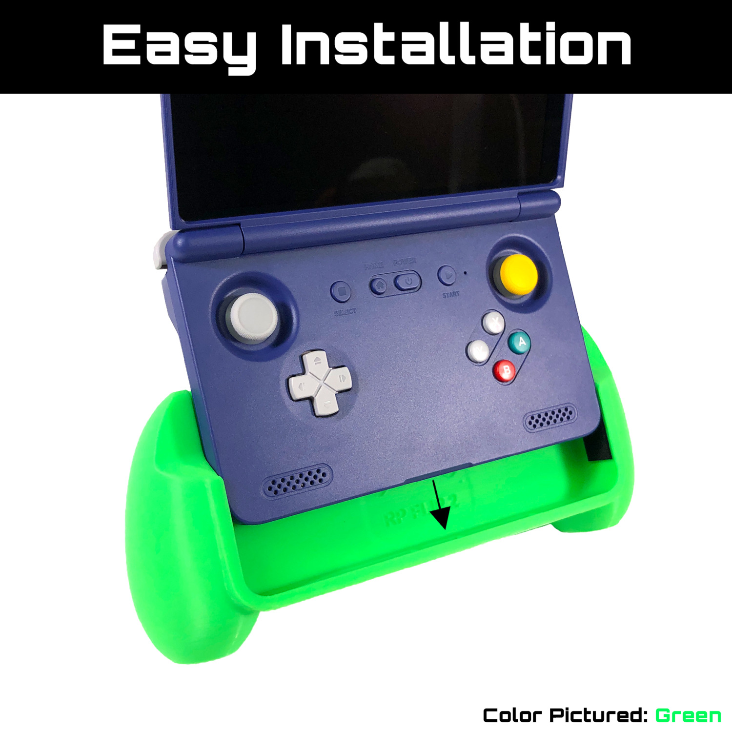 Retroid Pocket Flip 2 Comfort Grip Case 3D print model_9