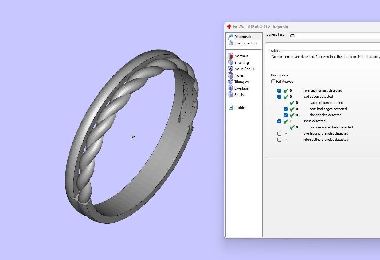 Minimal Ring  3D print model_4