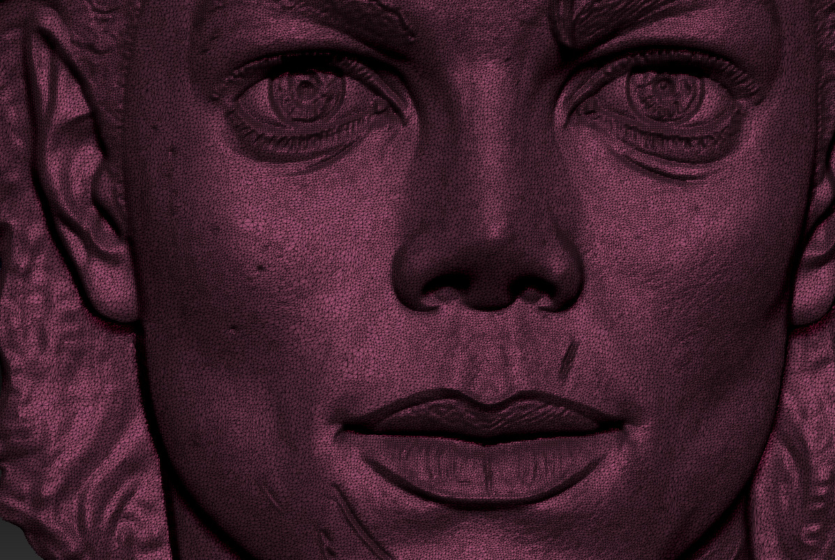 Michael Jackson 3D Bas-Relief Model  3D print model_6