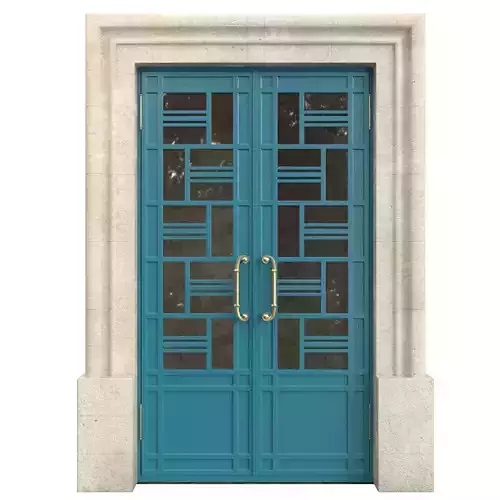 Entrance classic door 138