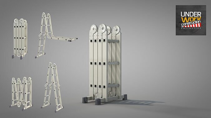 Construction - Multifunctional Ladder 3D model