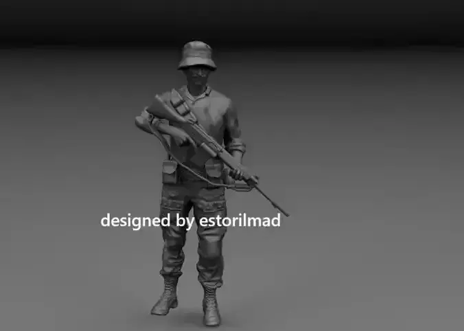 AUSTRALIAN SOLDIER ANZACS VIETNAM V1