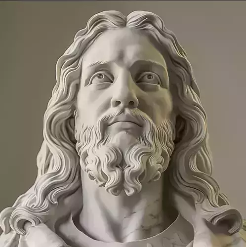 Jesus Christ BasRelief Models