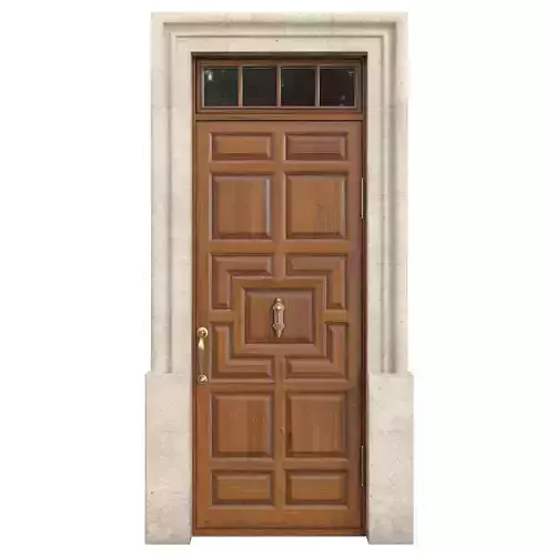 Entrance classic door 140