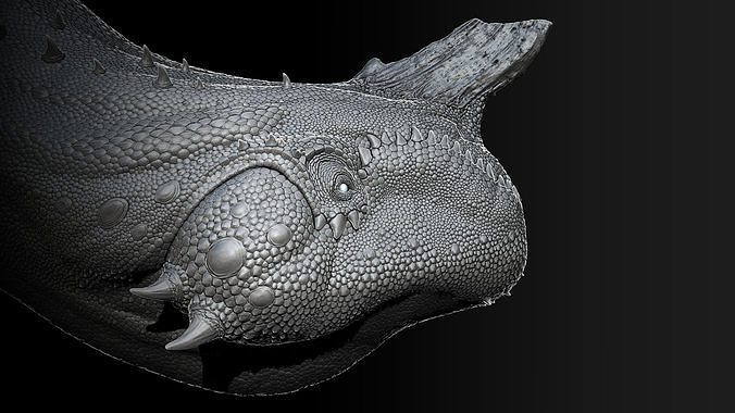 Dragon Head 03 3D print model