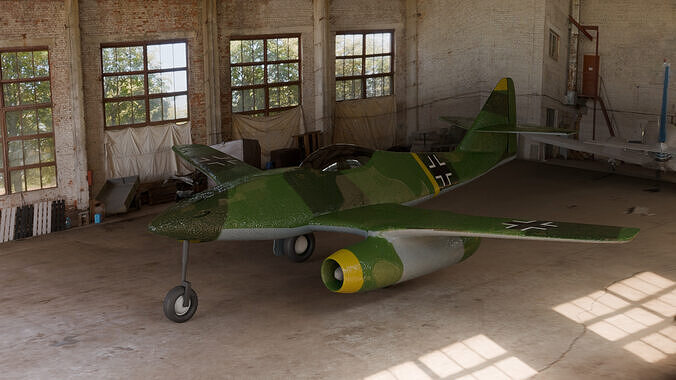 Messerschmitt ME 262 3D model