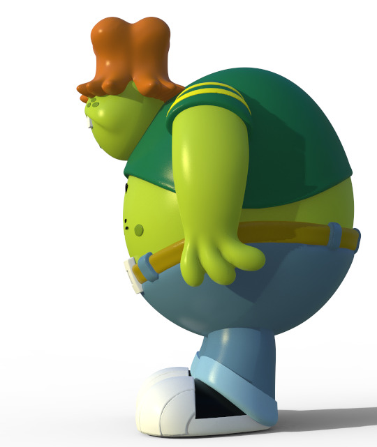 BIG BILLY FROM THE GANGREEN GANG -PARTS AND COMPLETE 3D print model_2