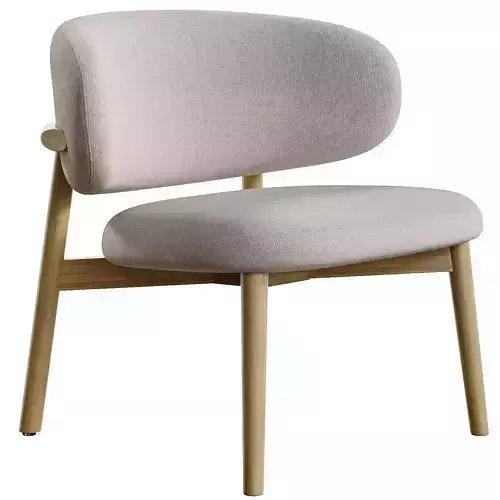 Calligaris Oleandro Armchair 3D model