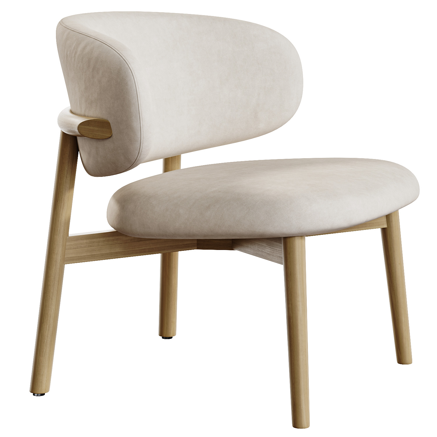 Calligaris Oleandro Armchair 3D model_2