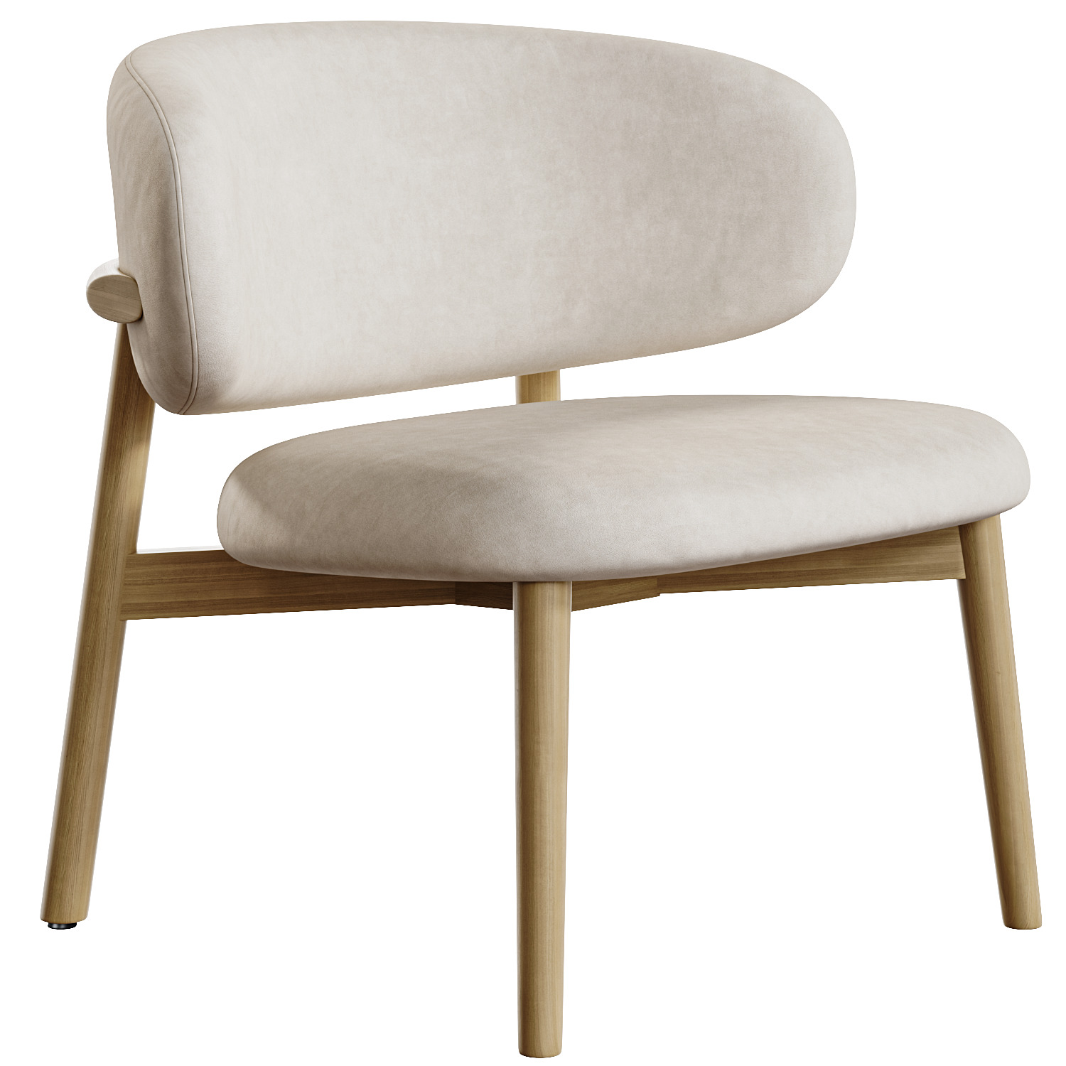 Calligaris Oleandro Armchair 3D model_1