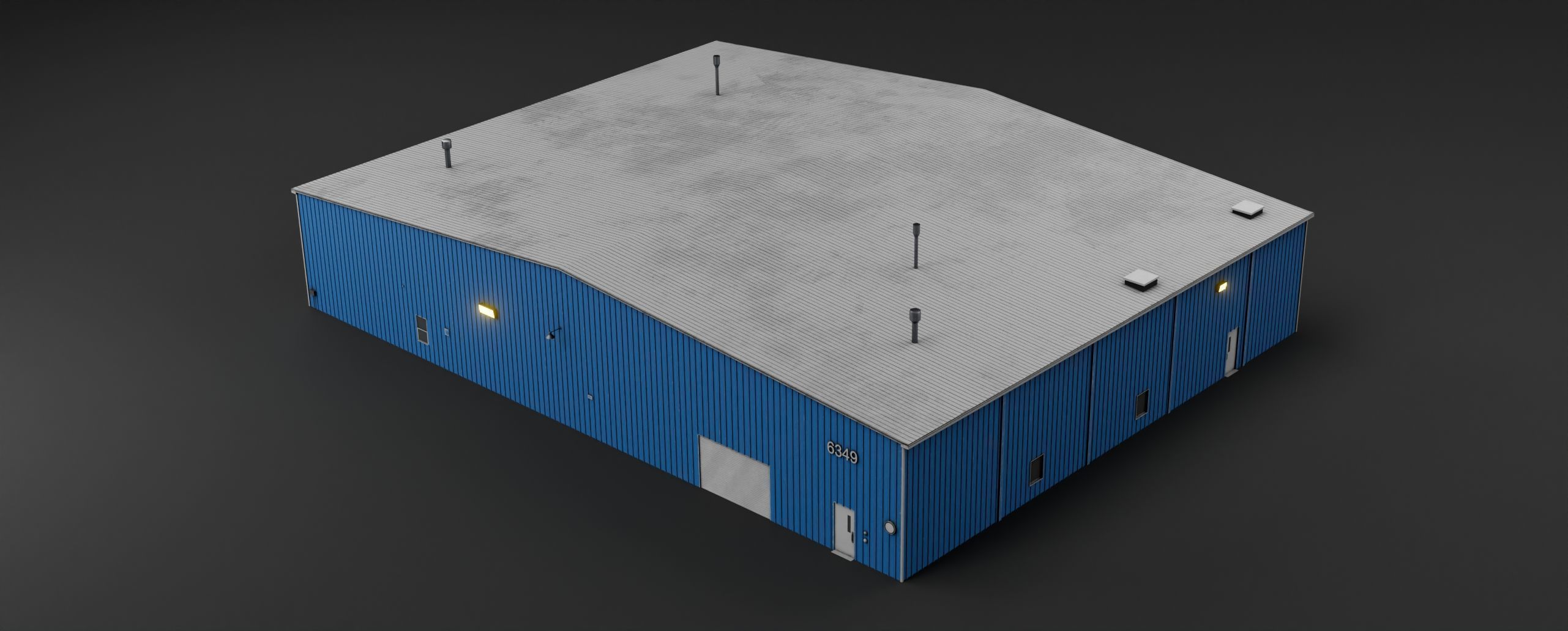 buildings game asset volume 01 3D Model Collection_12