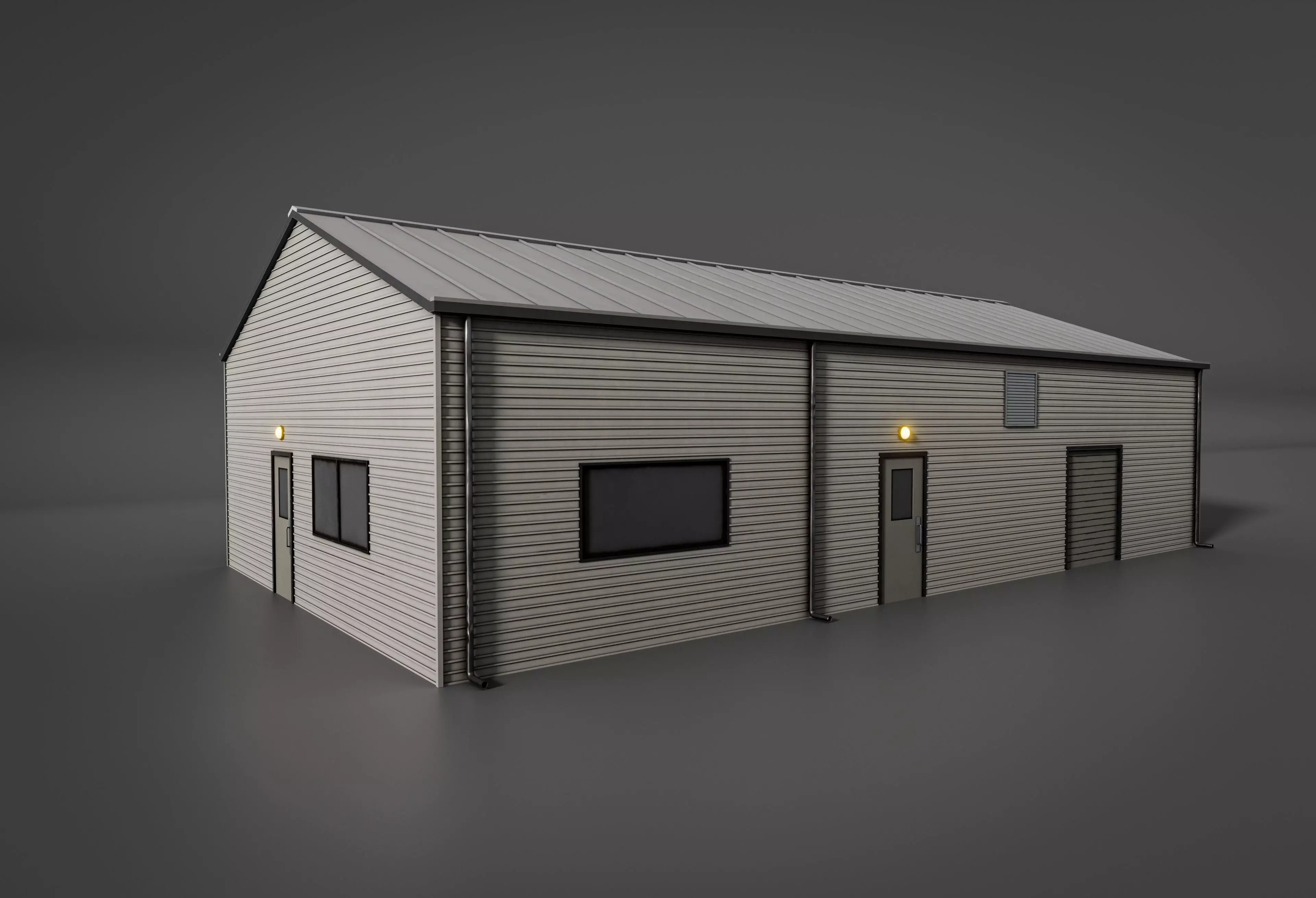 buildings game asset volume 01 3D Model Collection_0