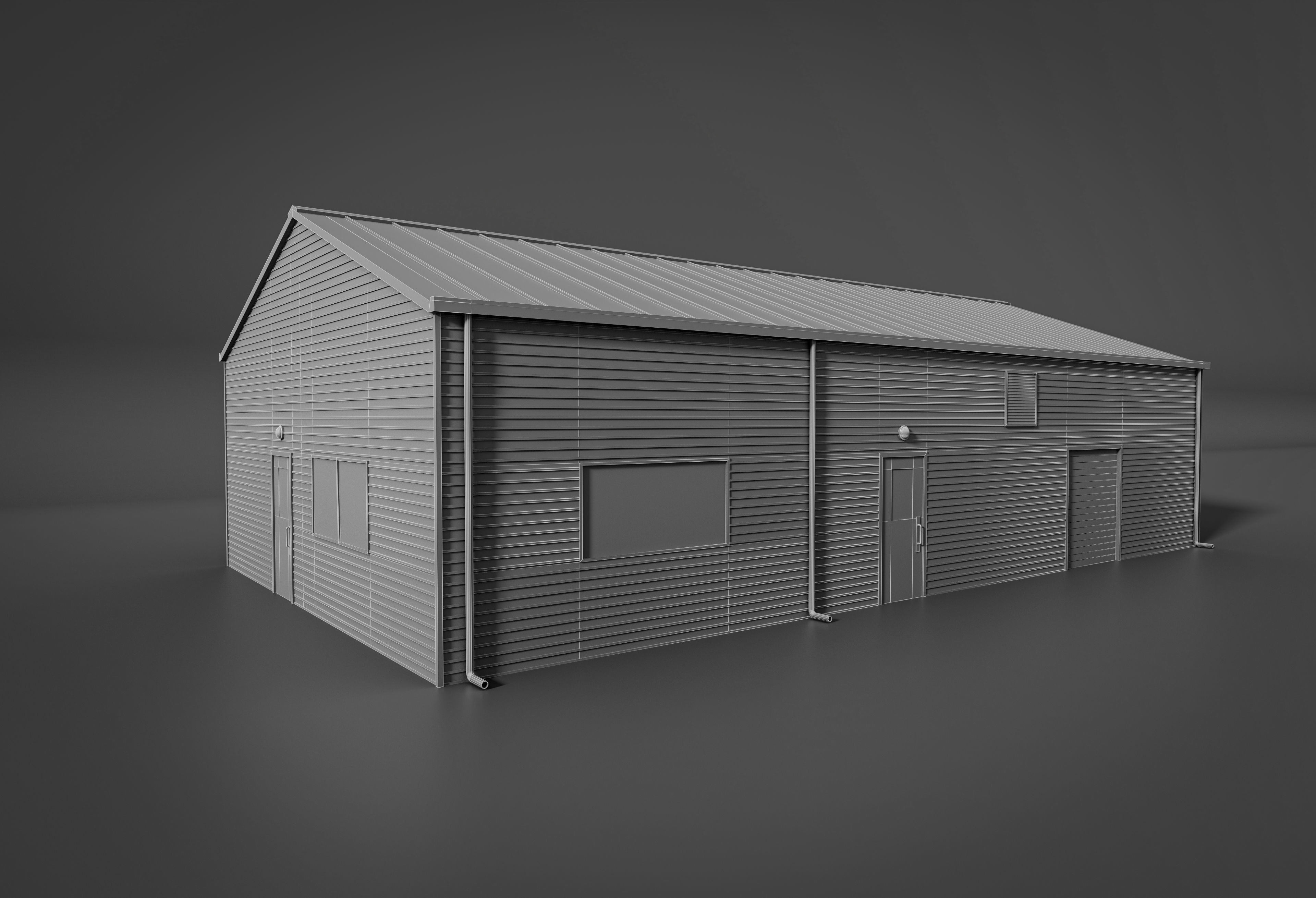 buildings game asset volume 01 3D Model Collection_4