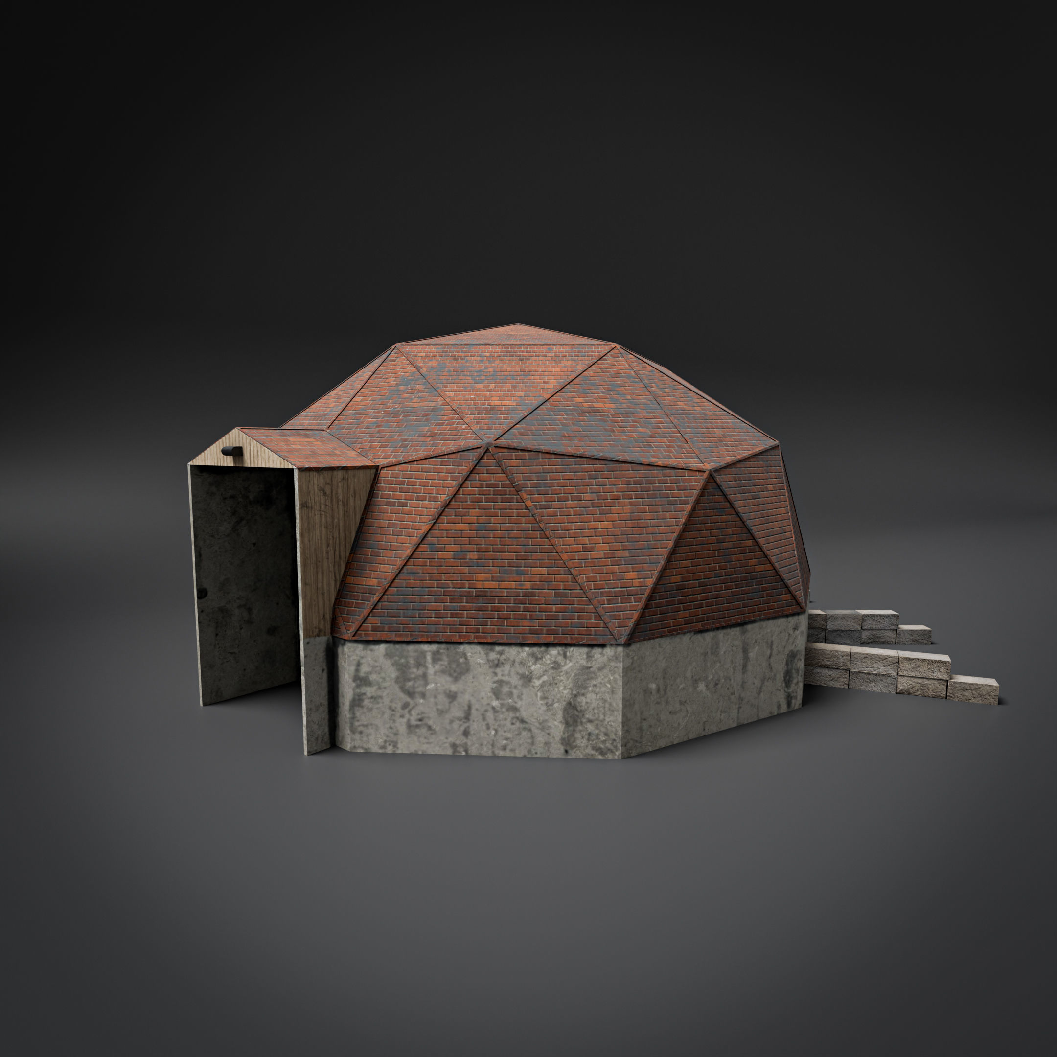 buildings game asset volume 01 3D Model Collection_22