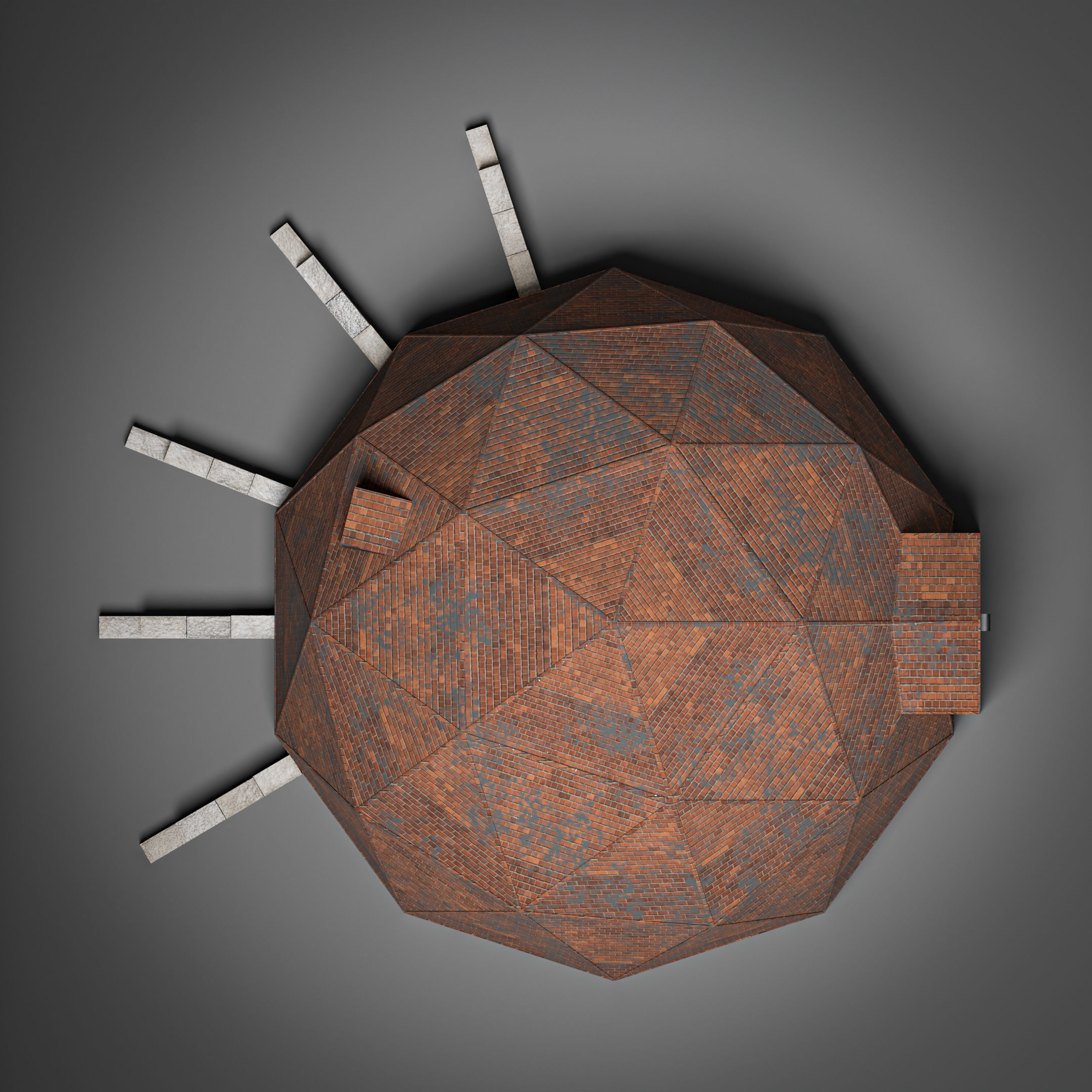 buildings game asset volume 01 3D Model Collection_24