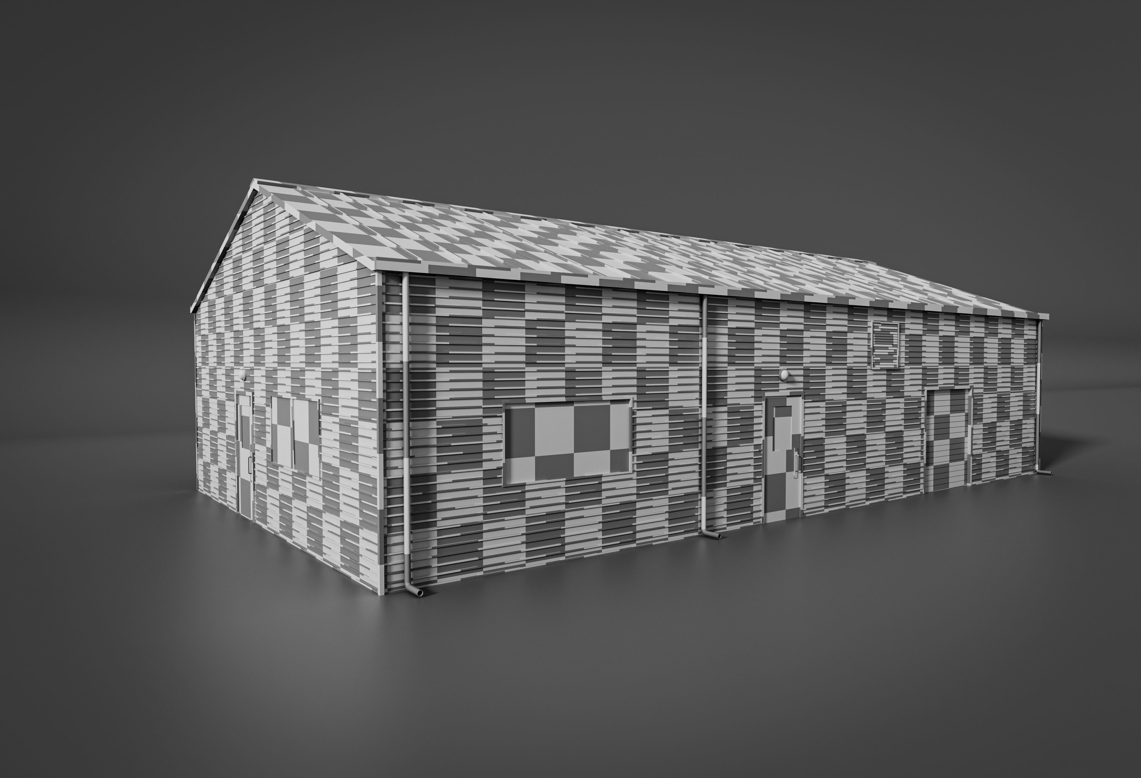 buildings game asset volume 01 3D Model Collection_6