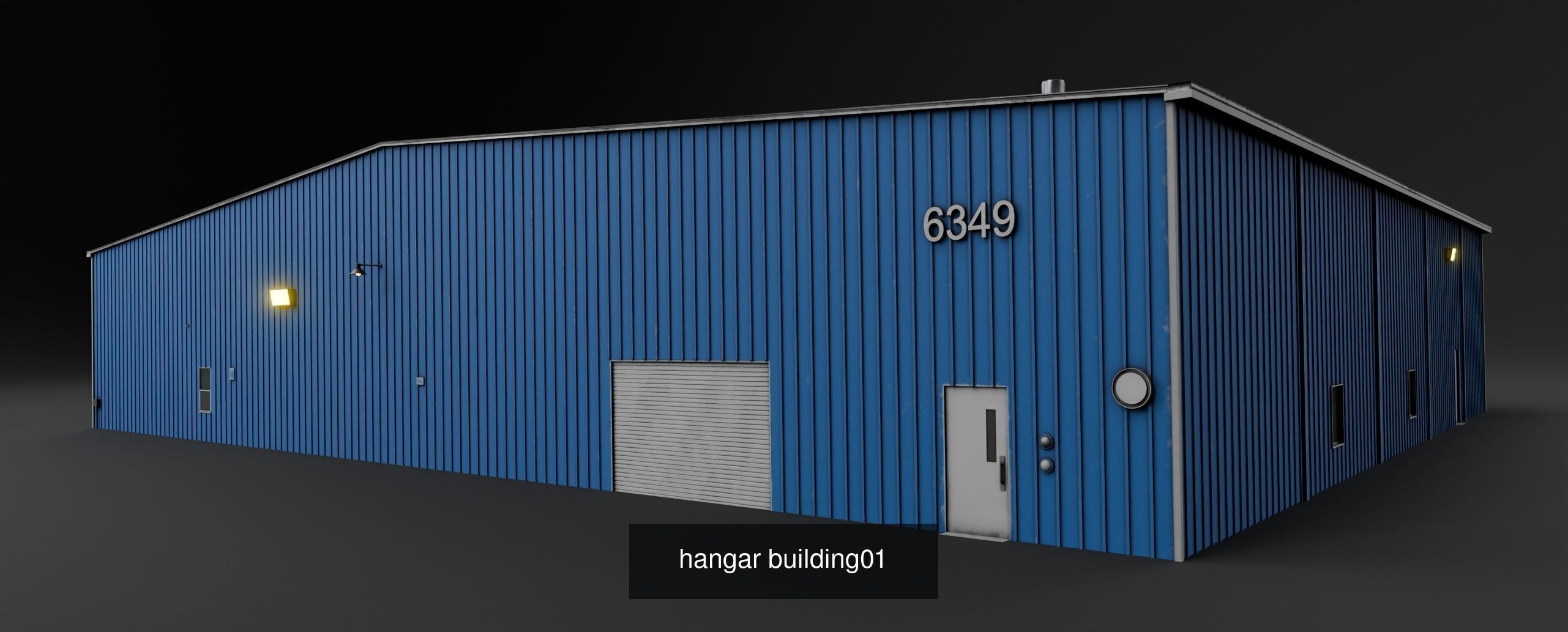 buildings game asset volume 01 3D Model Collection_3