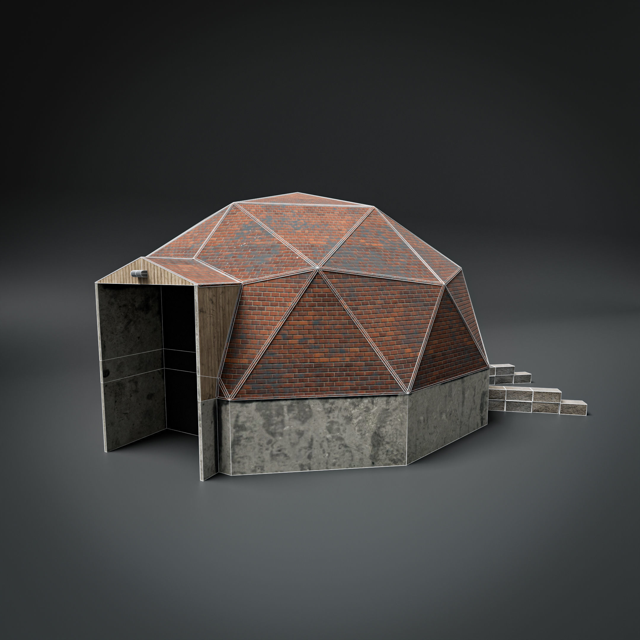 buildings game asset volume 01 3D Model Collection_23