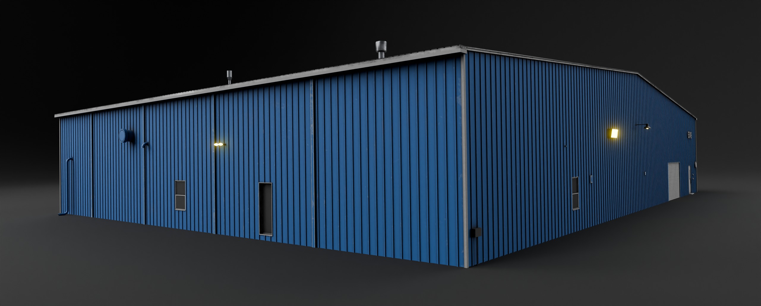 buildings game asset volume 01 3D Model Collection_14