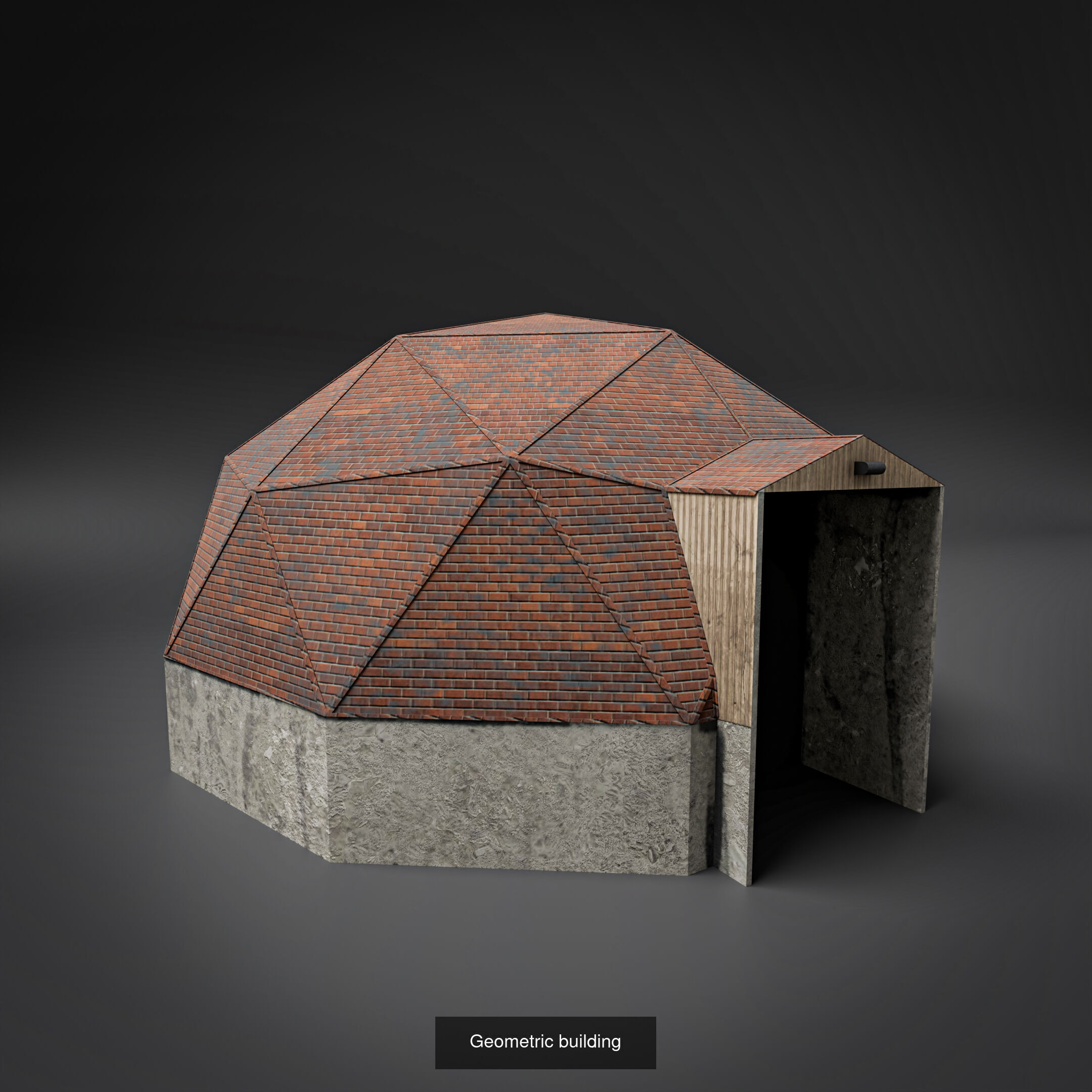 buildings game asset volume 01 3D Model Collection_9