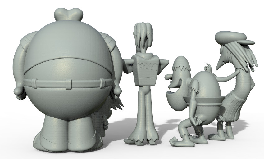 SNAKE FROM THE GANGREEN GANG - PARTS AND COMPLETE 3D print model_20