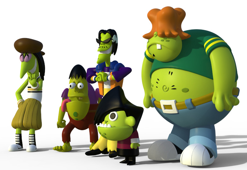 SNAKE FROM THE GANGREEN GANG - PARTS AND COMPLETE 3D print model_7