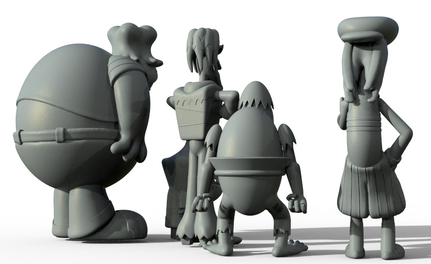 SNAKE FROM THE GANGREEN GANG - PARTS AND COMPLETE 3D print model_21