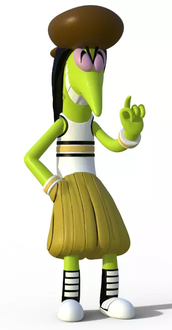 SNAKE FROM THE GANGREEN GANG - PARTS AND COMPLETE 3D print model_0