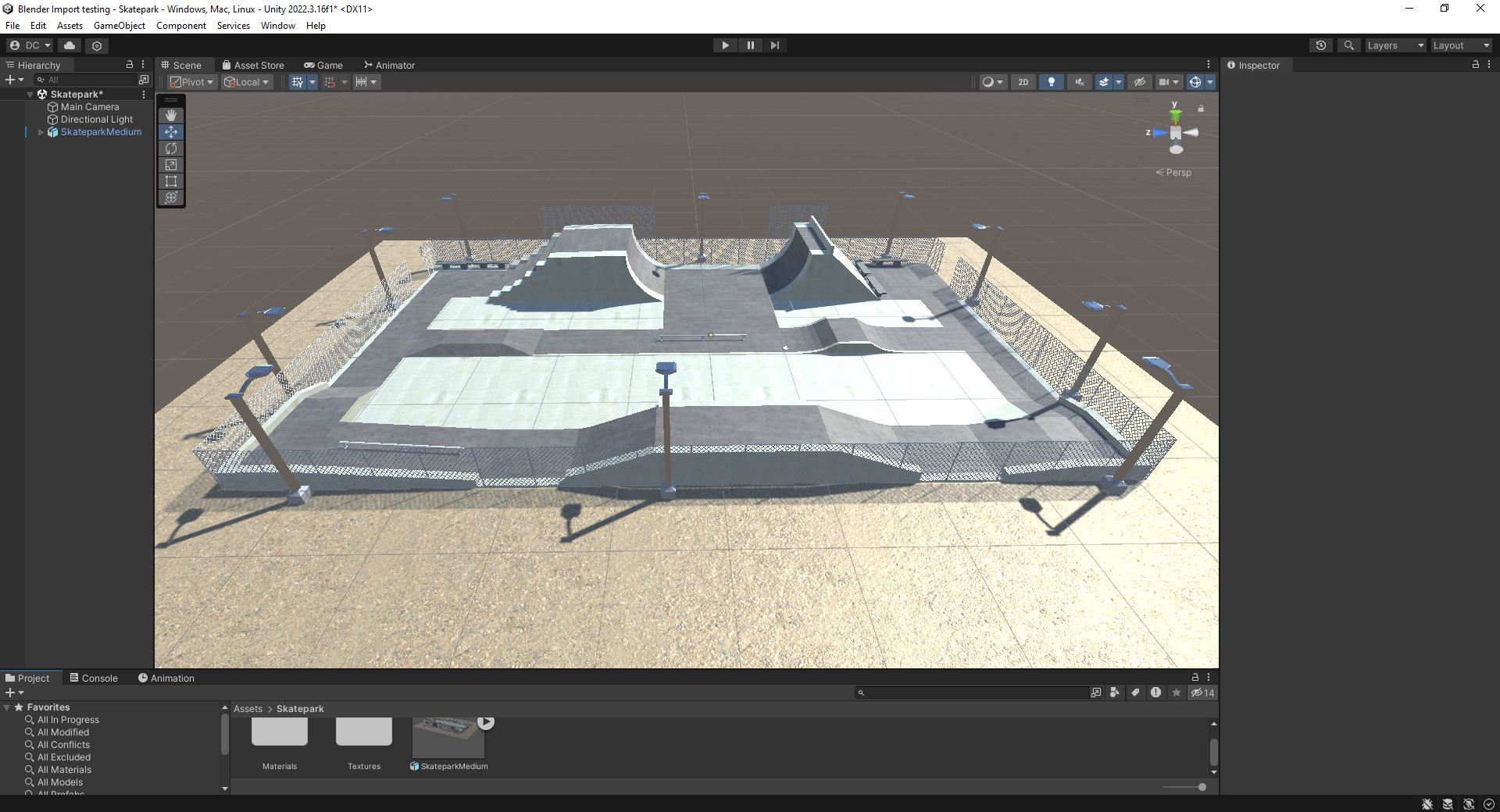 Beginner-Friendly 3D Skatepark Model 3D model_3