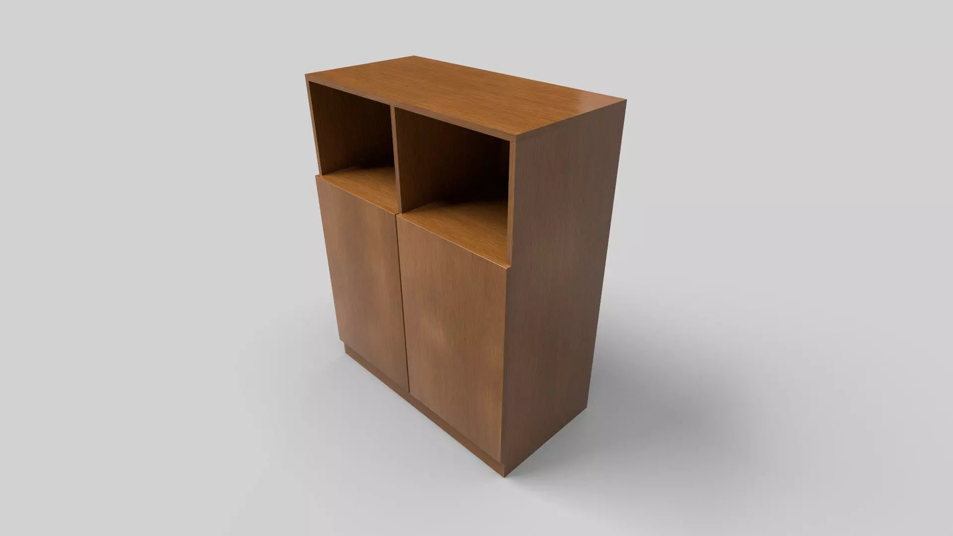 Bookcase CG15 3D model_1