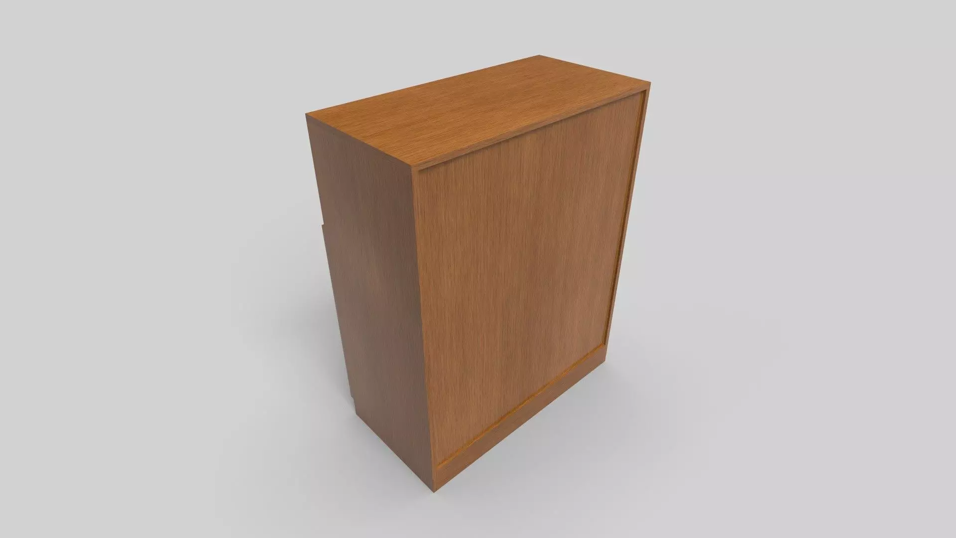 Bookcase CG15 3D model_2