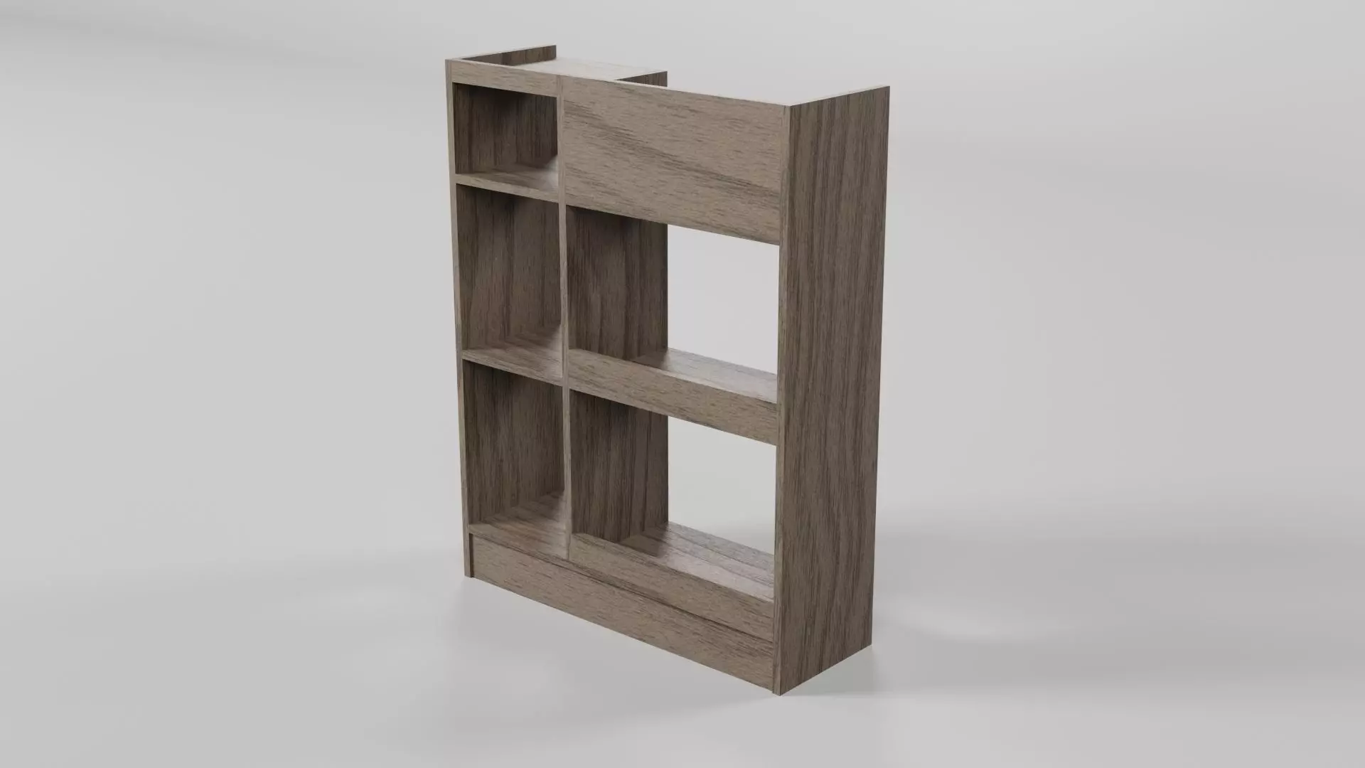 Bookcase CG18 3D model_7