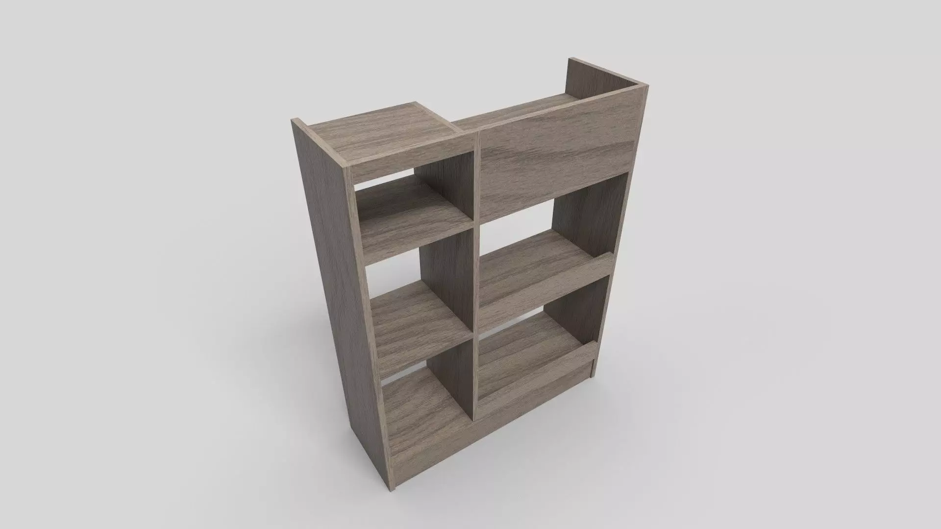Bookcase CG18 3D model_5