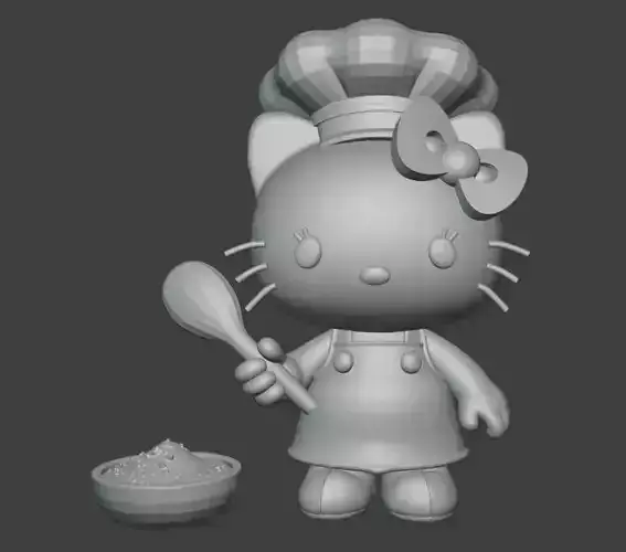 hello kitty cocinero