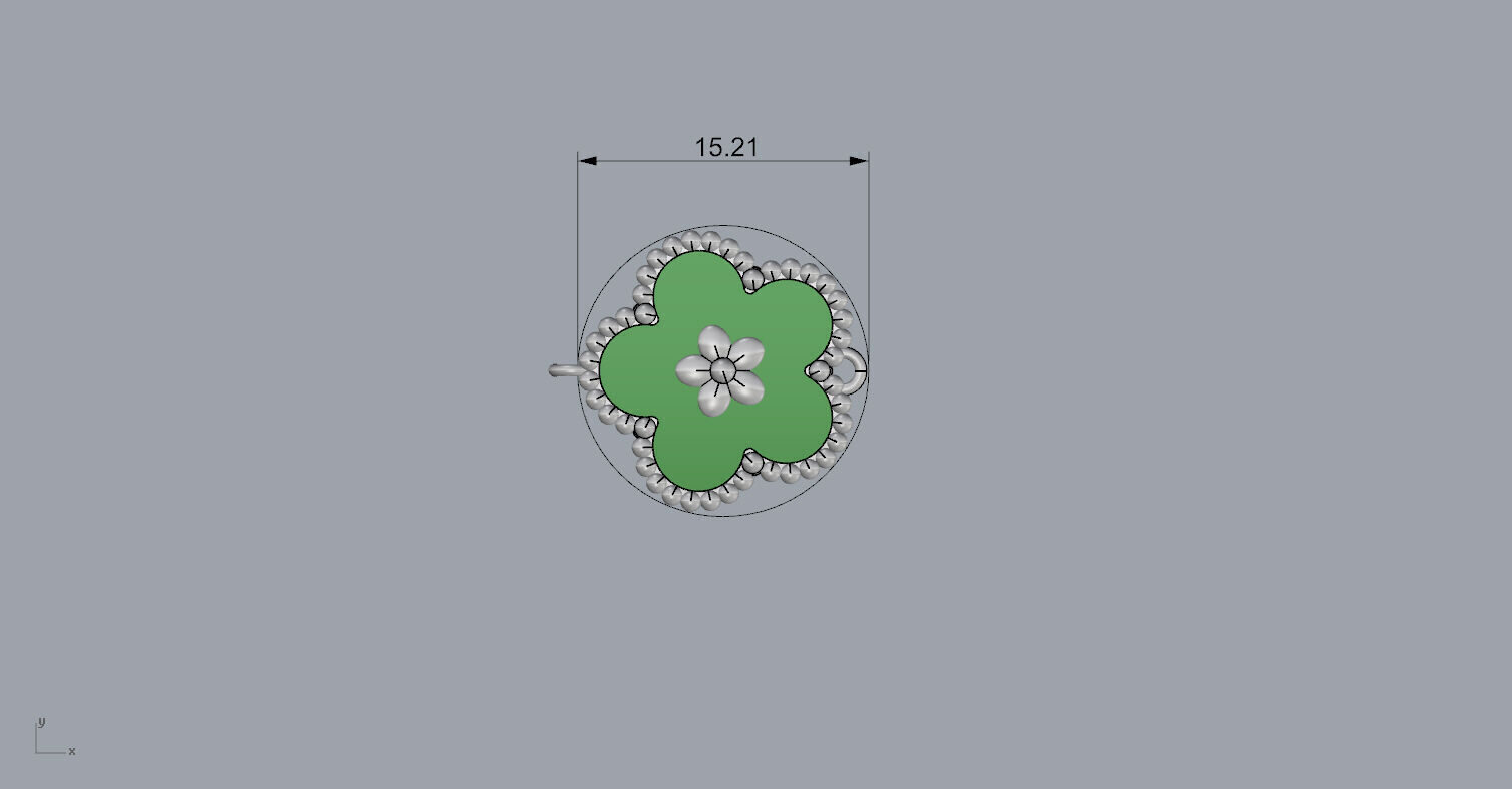 Lucky Spring Bracelet 3D print model_11