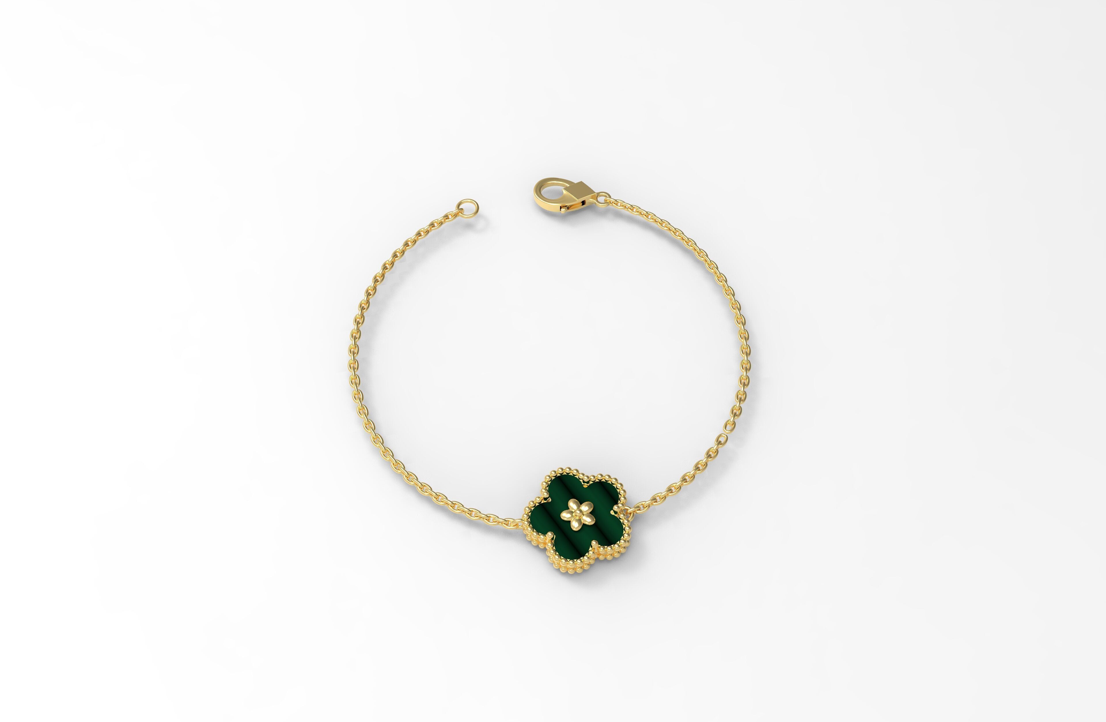 Lucky Spring Bracelet 3D print model_6