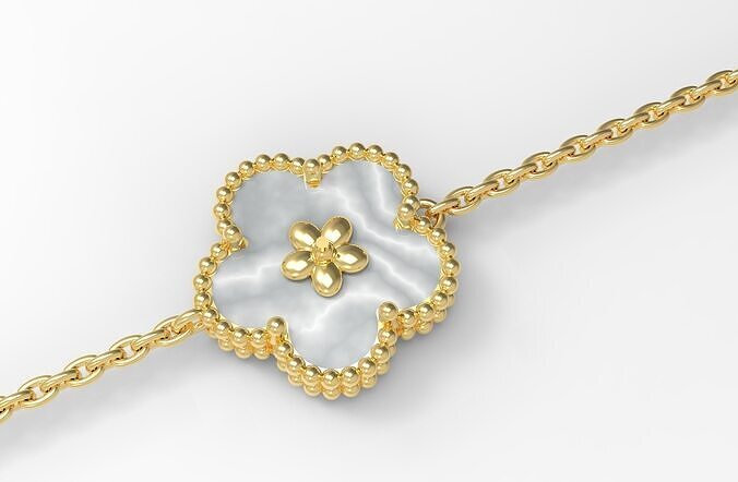 Lucky Spring Bracelet 3D print model