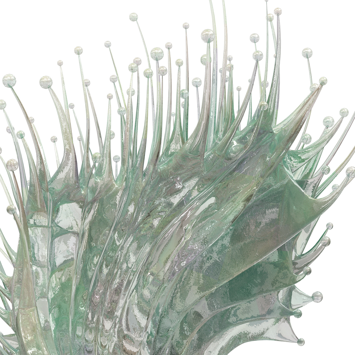 Architectural Abstract Sculpture 3D model_4