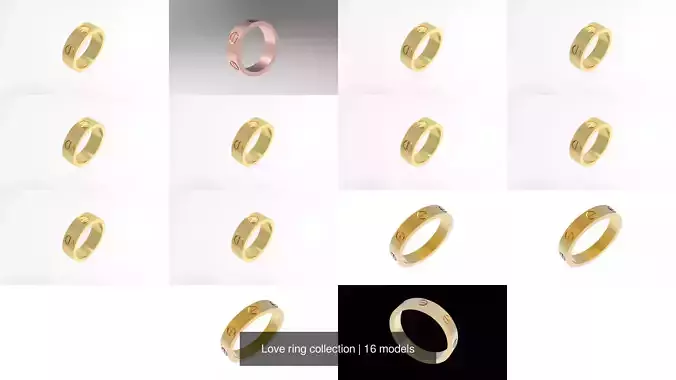 Love ring collection