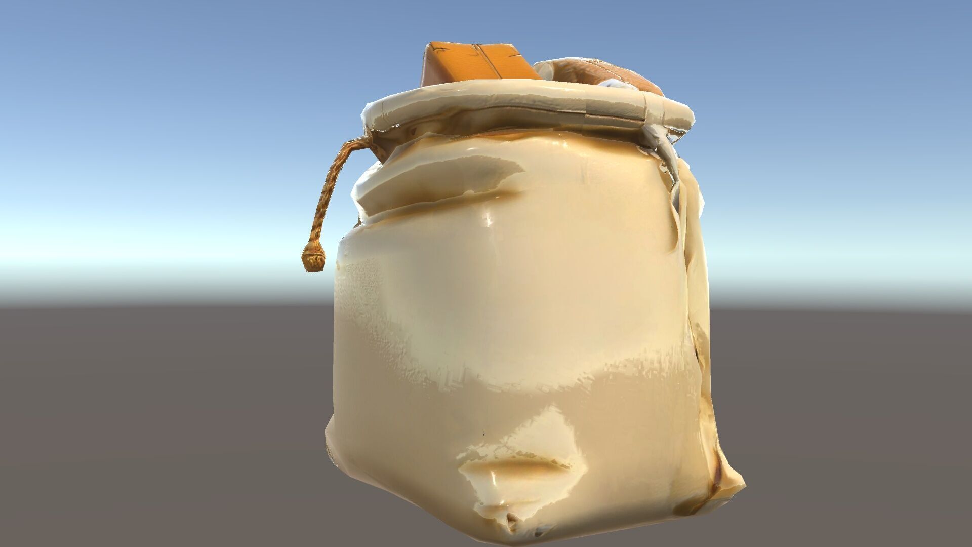 Realistic Burlap Sack Model Pack for Production Rendering and... Low-poly 3D model_34