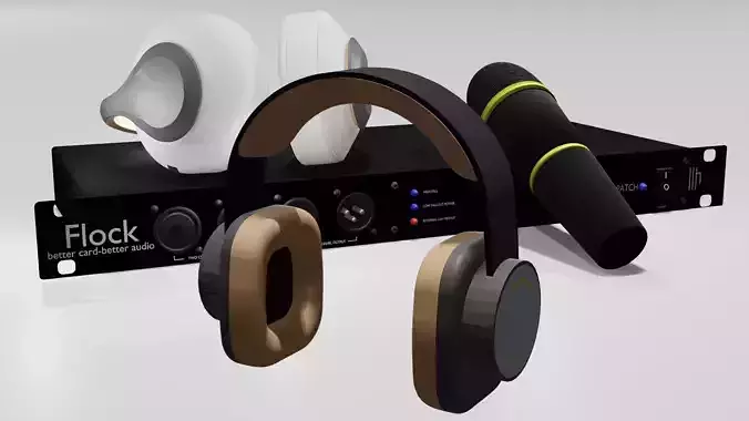 Basic music studio materials all in one