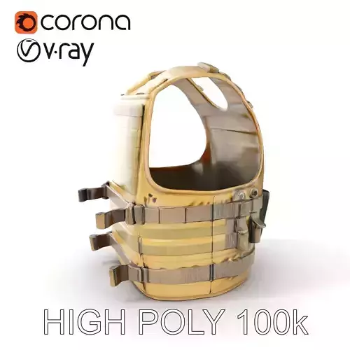 Tactical Vest D Model Pack