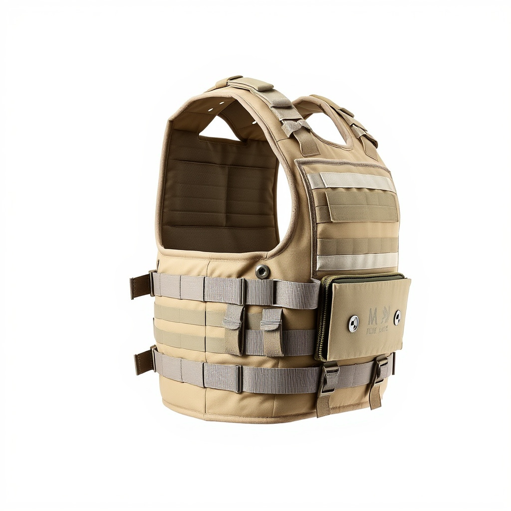 Tactical Vest D Model Pack Low-poly 3D model_2