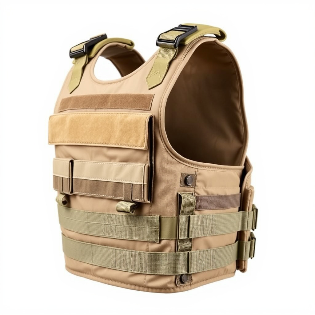 Tactical Vest D Model Pack for Game Development and Rendering Low-poly 3D model_2