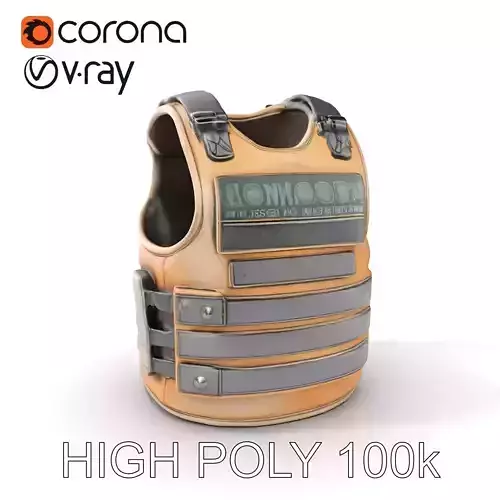 Tactical Vest D Model Pack